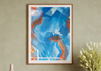 Blueprint: Paperwork, 70x50, 2022